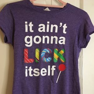 **SOLD** Cute Purple T-Shirt from candy shop